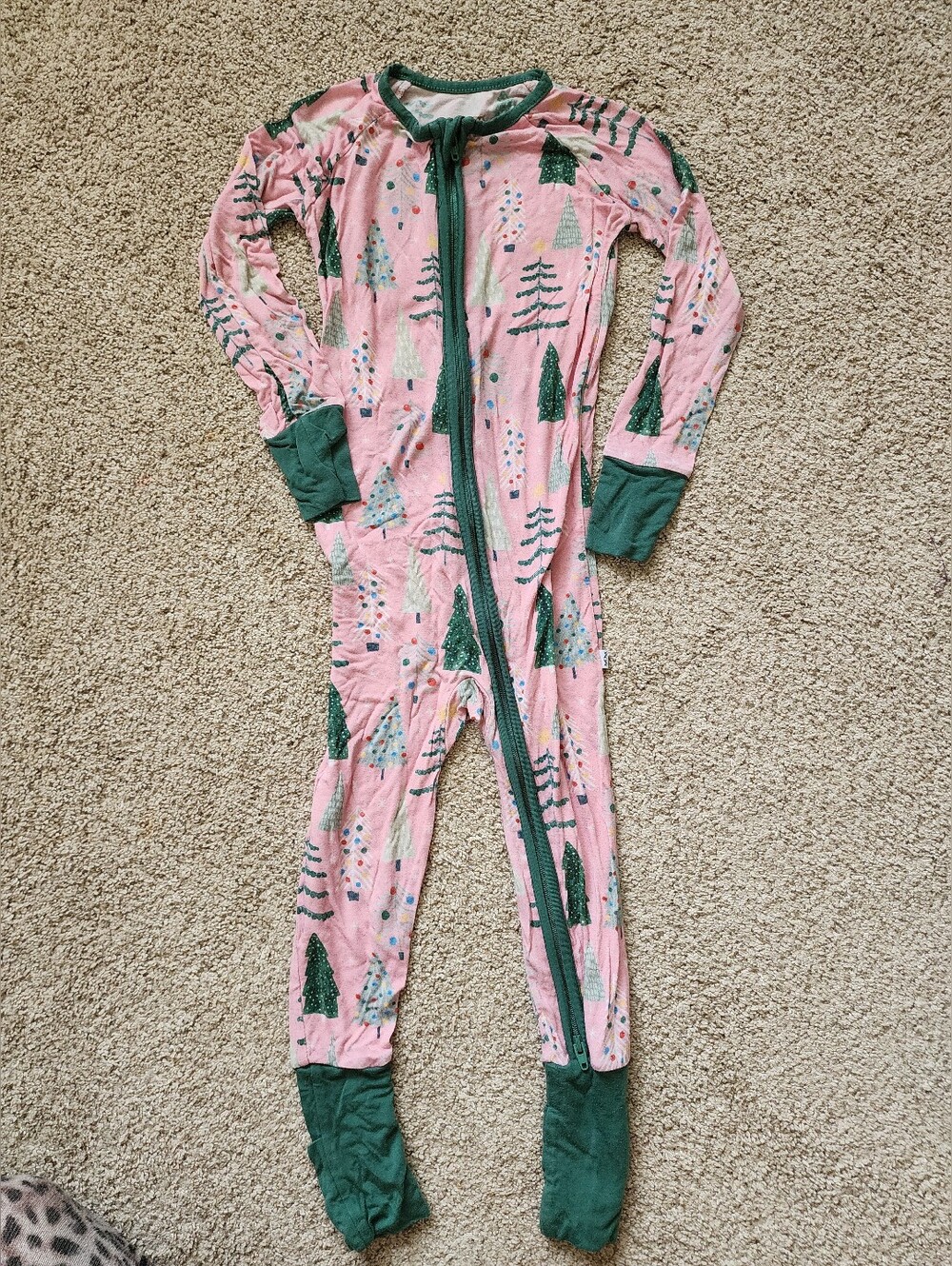 Little Sleepies OG Twinkling Trees Zippy 18-24 Months